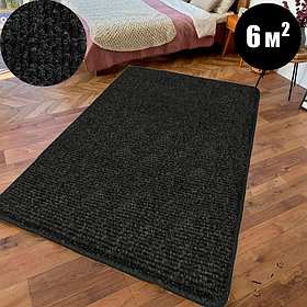 Килимок із підігрівом із термоізоляцією Зігрівальний килимок великий 200×300 см Стандарт Чорний