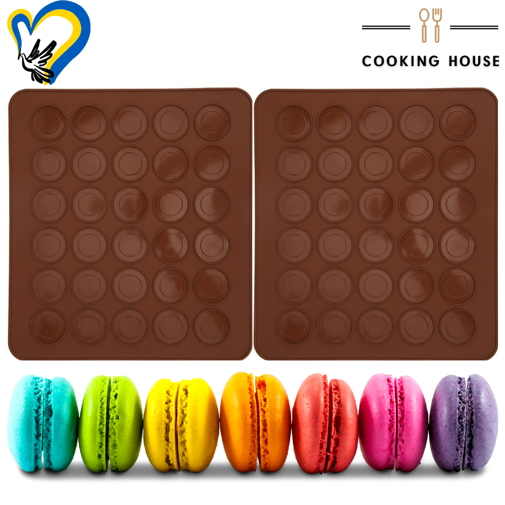 Набір силіконових килимків для макаронів 2шт Cooking House