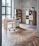 Стелаж з 3 дверми колір білий/дуб  buuba, фото 4