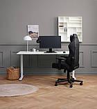 Регульований стіл компютерний 160см білий (Регульована висота) buuba, фото 3