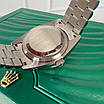 Ефектний наручний годинник Rolex 36 mm Day — Date Silver Diamond, фото 5