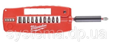 Набір біт «Крокодил» Milwaukee Shockwave No2 12 шт., фото 2