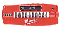 Набір біт «Крокодил» Milwaukee Shockwave No2 12 шт.