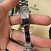 Годинник наручний Rolex 36 mm Day — Date Silver Diamond, фото 3