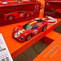 Машинка на радиоуправлении Ferrari 330 P4 Shell F1 1:41 коллекция bluetooth