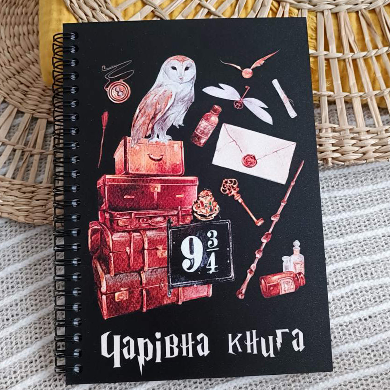 Скетчбук Чарівна книга (Гаррі Поттер) 18x21 см (BDP_23S027)