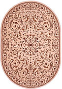 Килим 2,50*3,50 овал з високою щільністю 1.5млн IMPERIA 8356A ROSE/ROSE