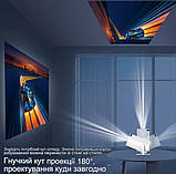 Проектор Transpeed Android 11/4K /HD Домашній Кінотеатр з кутом огляду 180°, фото 3