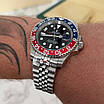 Годинник Чоловічий R 0 L E X GMT-Master II Pepsi, фото 5