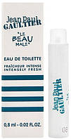 Jean Paul Gaultier Le Beau Male Intensely Fresh Туалетная вода, 0.8 мл (пробник)
