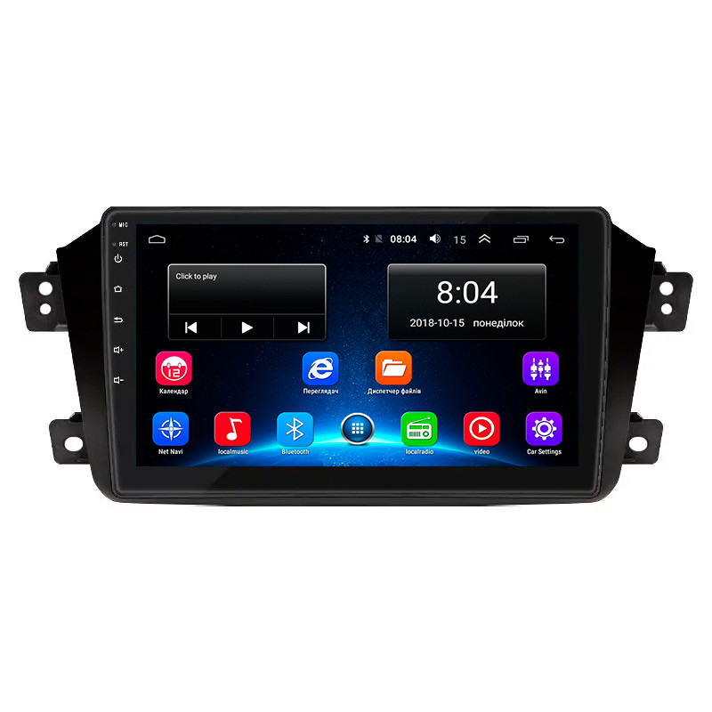 Штатна магнітола Lesko для Geely Emgrand X7 I 2011-2016 екран 9" 2/32Gb Wi-Fi GPS Base 2 шт.