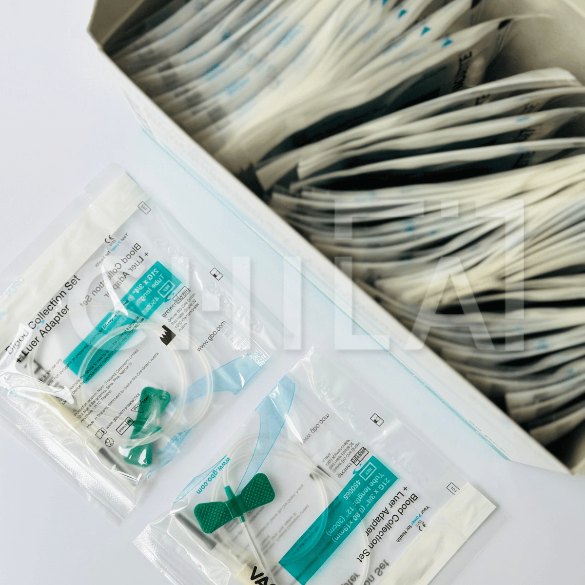 Катетер "Метелик" 21Gх3/4 (0,8х19 мм) з Луєр адаптером (50 шт/уп) ТМ ...