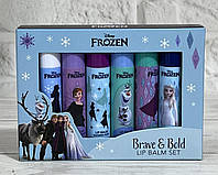 Набор бальзамов для губ от Disney серия Frozen 6 шт