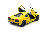 Машина металева KT5317W Lamborghini Murcielago LP640, фото 6