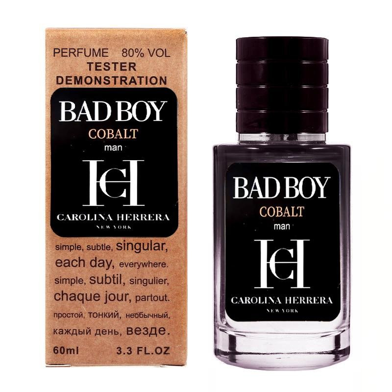 Carolina Herrera Bad Boy Cobalt Parfum Electrique TESTER LUX чоловічий 60 мл