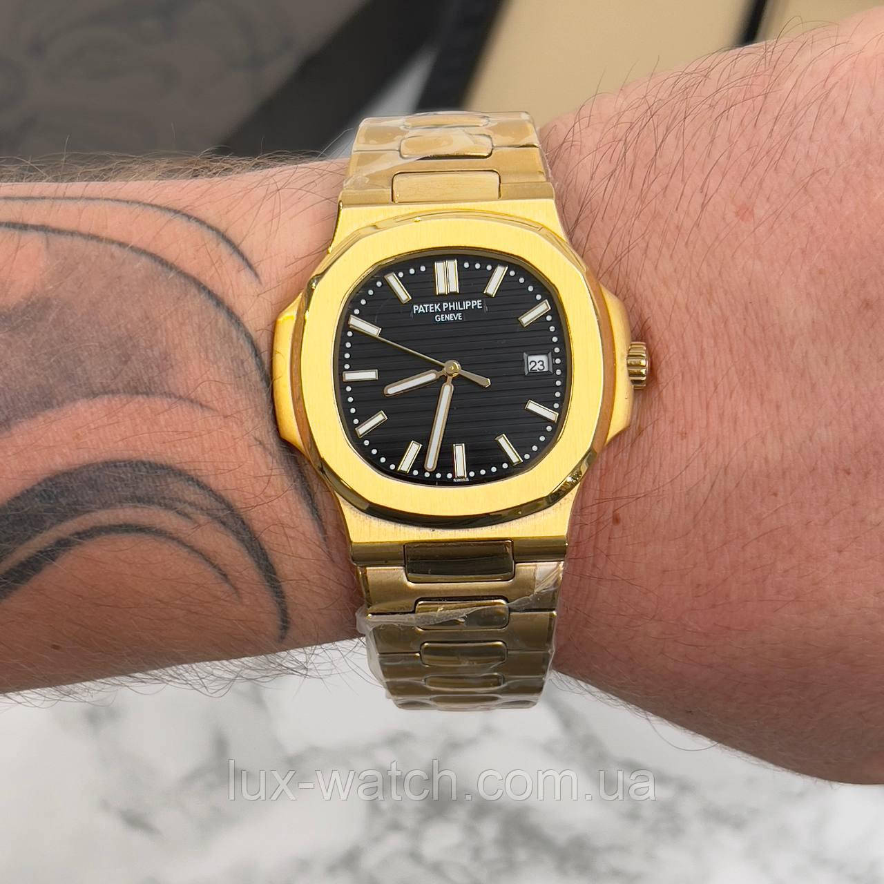 Годинник чоловічий Patek Philippe Nautilus, фото 1