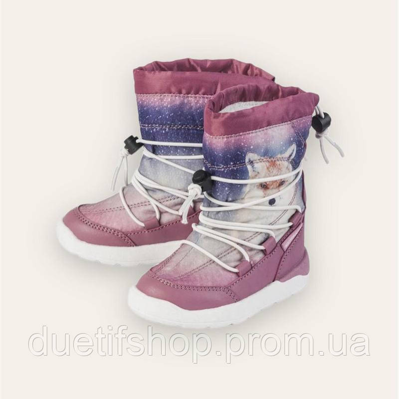 Дитячі водонепроникні чобітки зима Lupilu для дівчинки 28 розмір