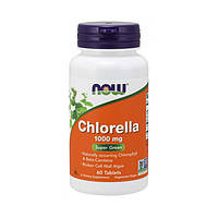Харчова добавка для спортсменів Chlorella 1000 mg (60 tab), NOW