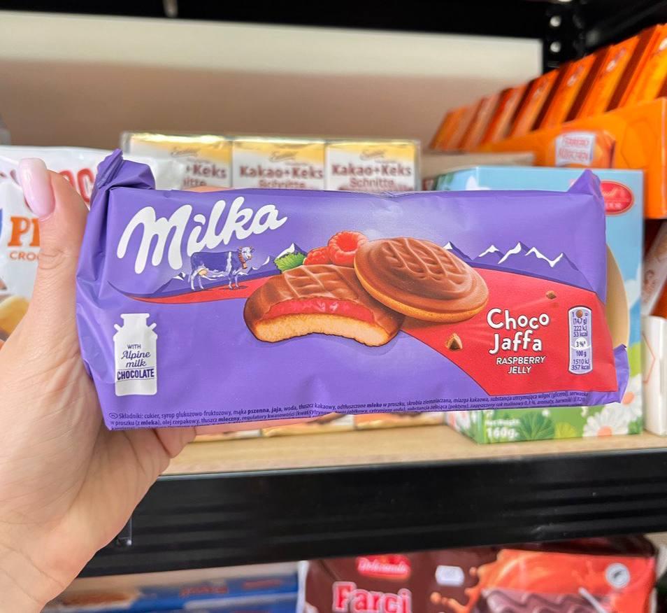 Печиво 🍪 Milka Choco Jaffa 146 гр.