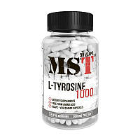 Аминокислотный комплекс L-тирозин для спорта L-Tyrosine 1000 (90 vcaps), MST sexx.com.ua