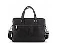 Стильна сумка для ноутбука та документів з натуральної шкіри, фото 3