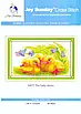 Набір для вишивання за нанесеною на канву схемою "The baby ducks".AIDA 14CT printed, 46*30 см, фото 3