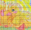 Набір для вишивання за нанесеною на канву схемою "The baby ducks".AIDA 14CT printed, 46*30 см, фото 5