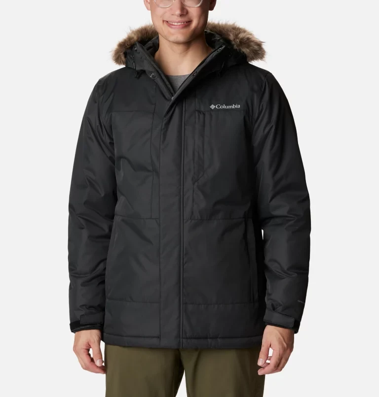 Куртка чоловіча Columbia Leif Trail Parka черная