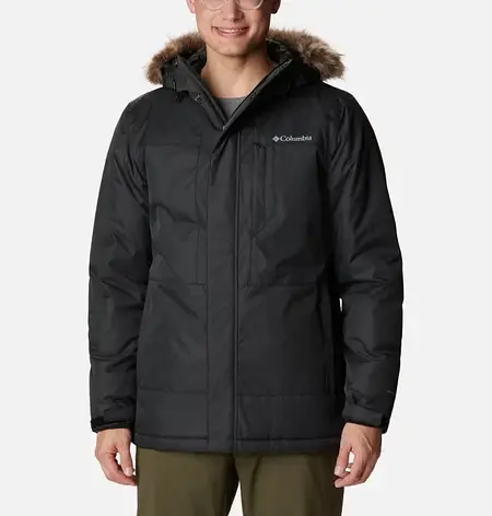 Куртка чоловіча Columbia Leif Trail Parka черная, фото 2
