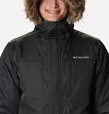 Куртка чоловіча Columbia Leif Trail Parka черная, фото 2