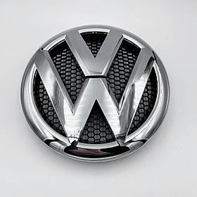 Емблема передня VW (Фольцваген) 170 мм T5, Crafter Хром (7E0 853 601)
