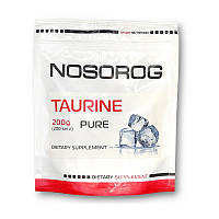 Таурин аминокислотный комплекс Taurine (200 g, pure), NOSOROG sexx.com.ua