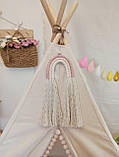 Вігвам дитячий Ніжність, розмір 120х120х145, фото 5