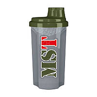 Спортивный шейкер для коктейлей Shaker MST (700 ml, olive/grey), MST sexx.com.ua