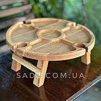 Дерев`яний столик - менажниця 35см