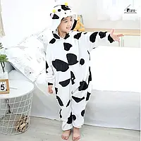 Стильна піжама-кігурумі для дітей у вигляді корови