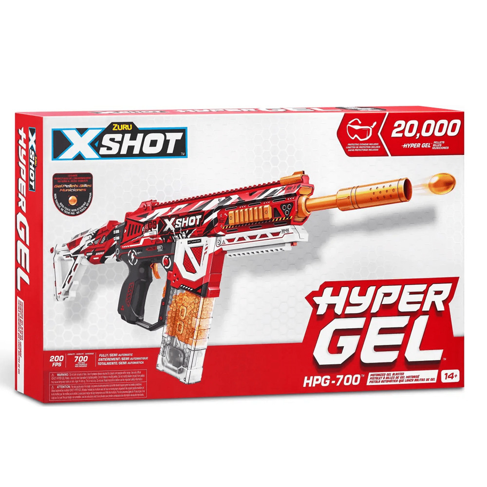 Швидкострільний бластер Zuru X-SHOT Hyper Gel large 20 000 гелевих кульок 36620R, фото 1