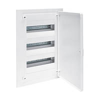 Щит вбудований Hager Golf на 36 модулів 3х12 з білими дверцятами (VF312PD)