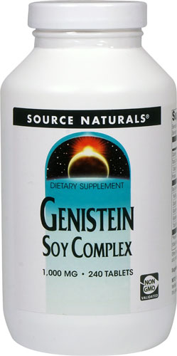 Генистеин Соевый комплекс 1000 мг. Source Naturals 240 таблеток - фото 1 - id-p1984807642