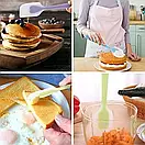 Силіконова лопатка велика 27,5*5,4 см, фото 3