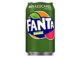 Газований напій Fanta Sandia Watermelon Zero 330ml, фото 3