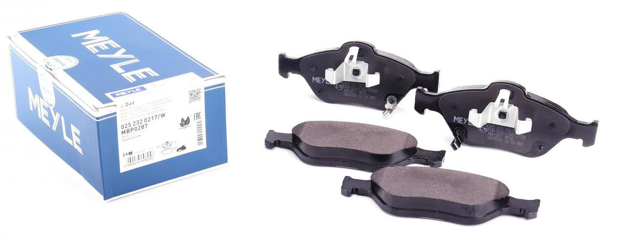 Meyle 025 232 0217/W Колодки гальмівні передні Toyota Yaris; Daihatsu Charade VIII;