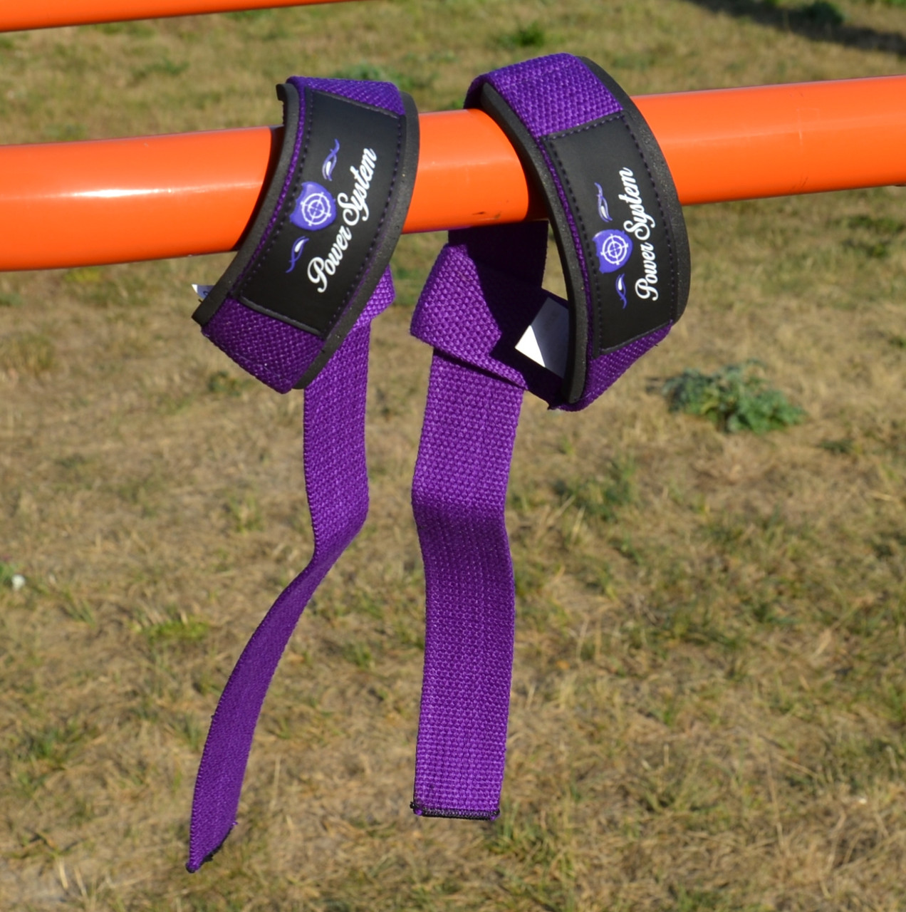 Ламки для тяги спортивные эластичные ремешки для тяги Power System PS-3420 G-Power Straps Purple GL-55 - фото 5 - id-p1984808601