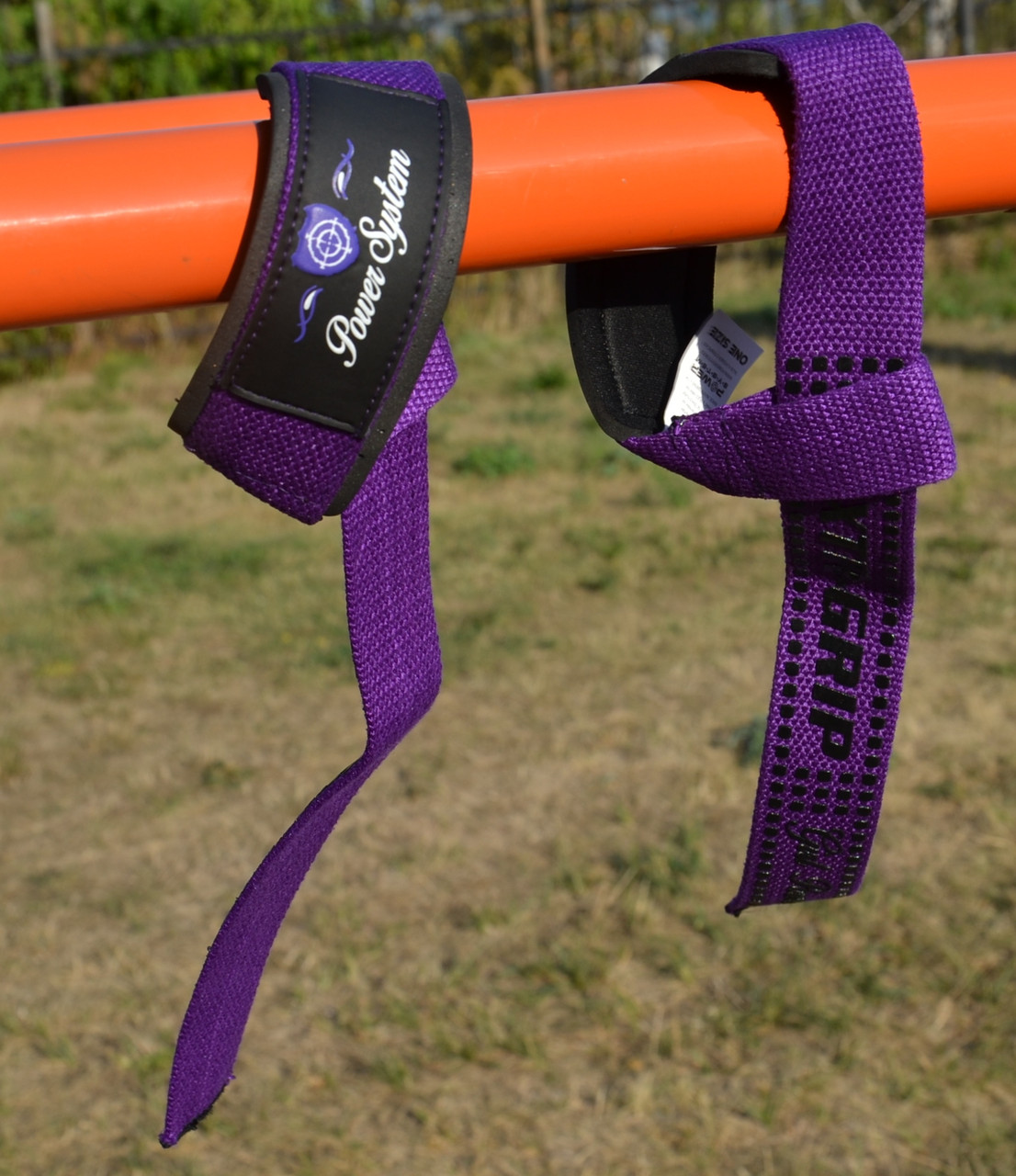 Ламки для тяги спортивные эластичные ремешки для тяги Power System PS-3420 G-Power Straps Purple GL-55 - фото 6 - id-p1984808601