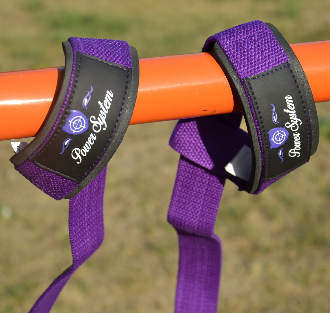 Ламки для тяги спортивные эластичные ремешки для тяги Power System PS-3420 G-Power Straps Purple GL-55 - фото 9 - id-p1984808601