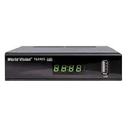 Ресивер World Vision T624D5 Black