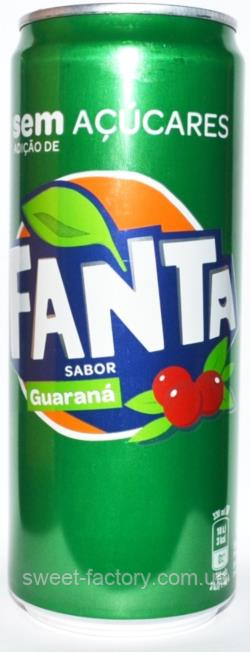 Напій Fanta Sabor Guarana Гуарана 330ml