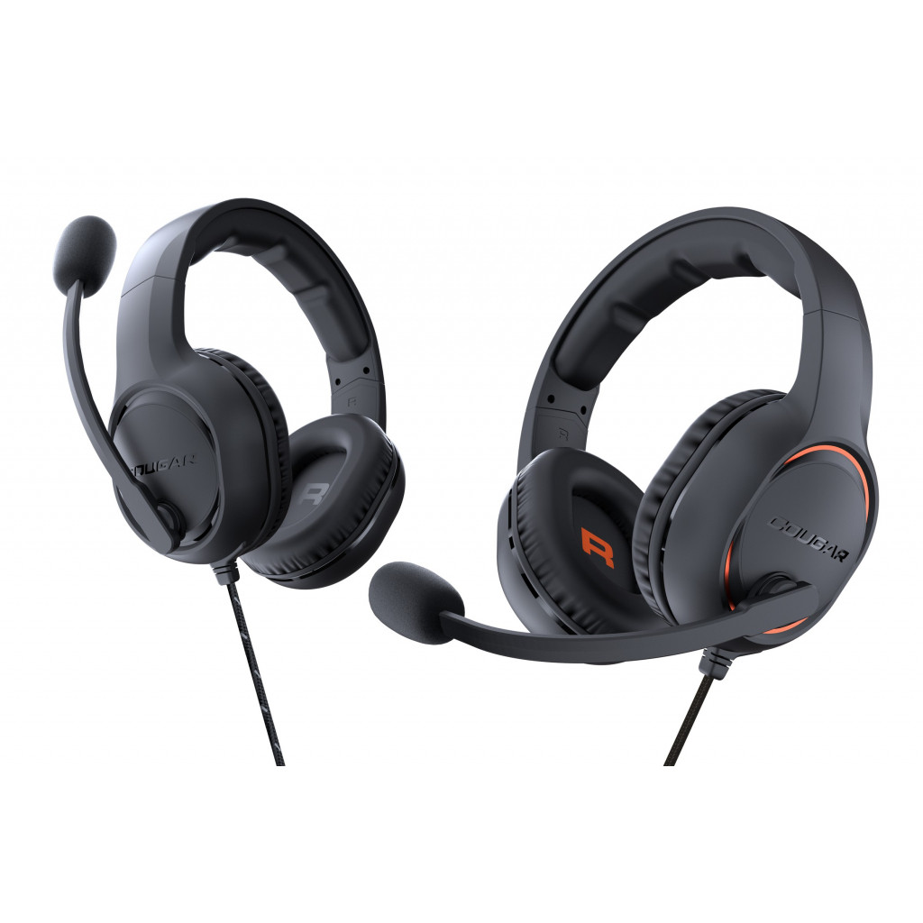 Геймерська гарнітура Cougar HX330 Black/Orange