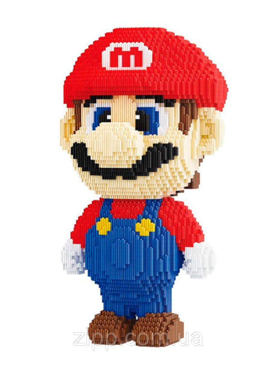 Конструктор Magic на 3646 деталей Blocks Super Mario червоний