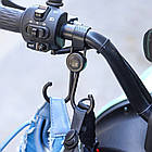 Подвійний гачок на коляску на липучках для пакетів CARRELLO CRL-7002 (1шт), фото 6